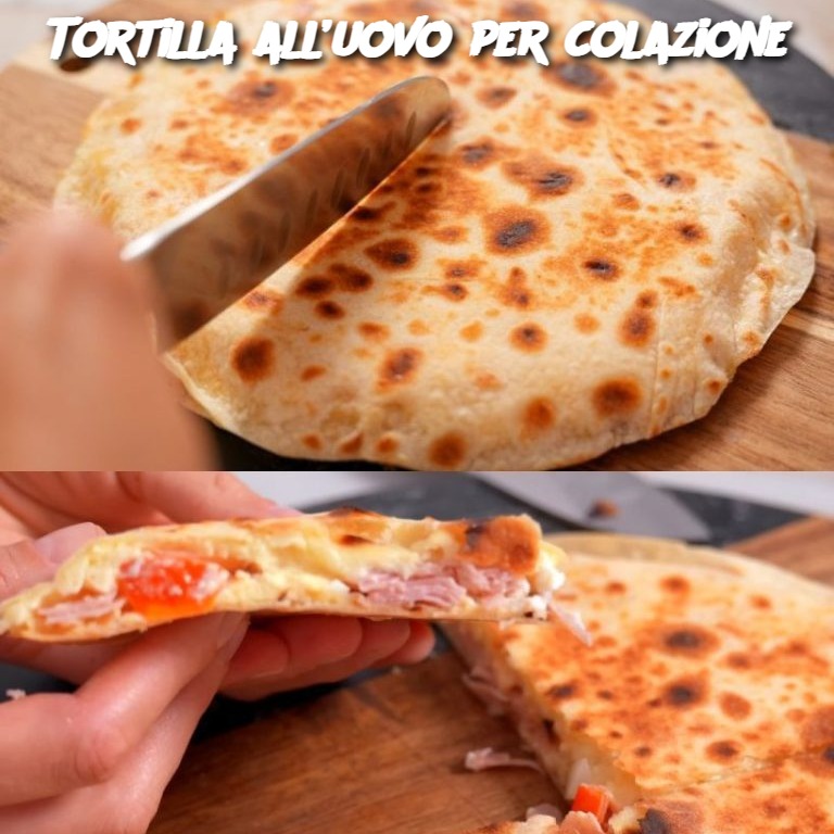 Tortilla all’uovo per colazione