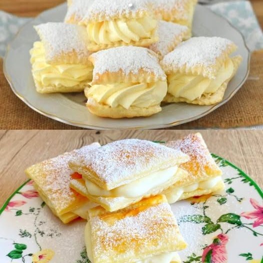 Particelle ripiene di crema paradisiaca, questa è la PERFEZIONE!