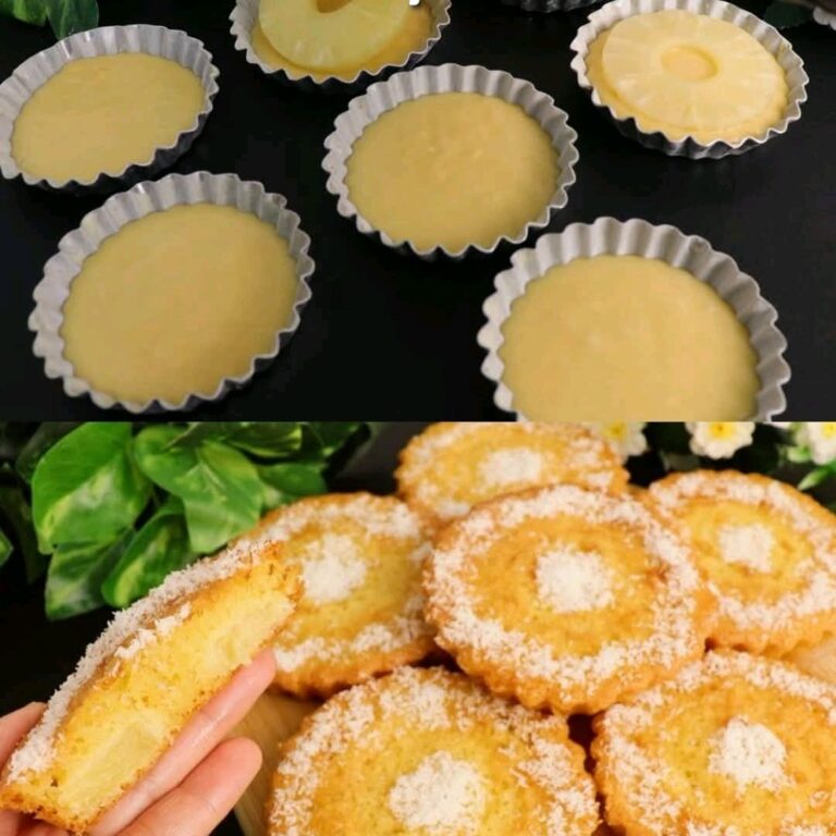 Torta all’ananas e cocco con glassa di marmellata dolce