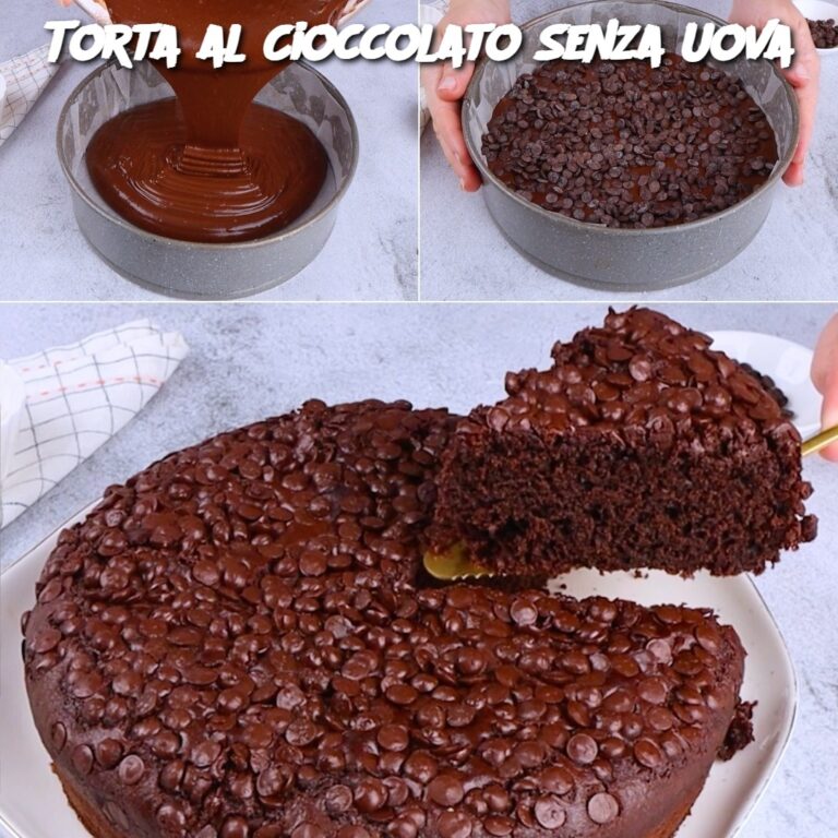 Torta al Cioccolato Senza Uova