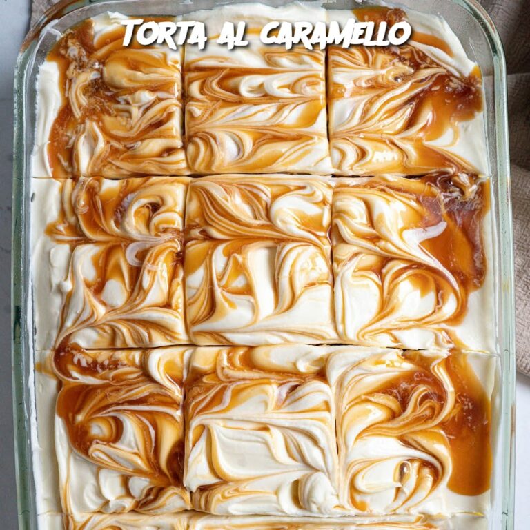 Torta al caramello
