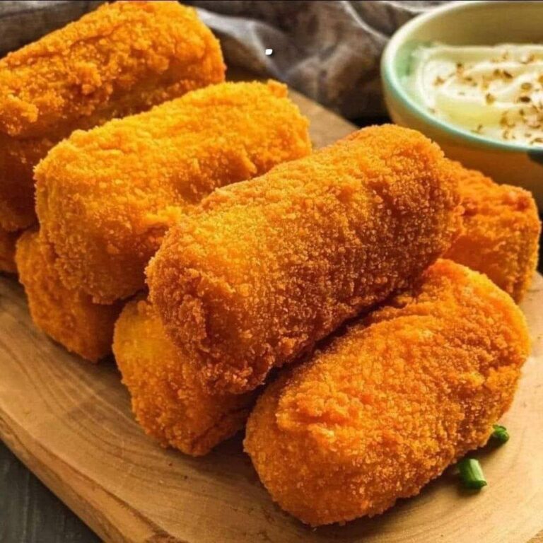 Bastoncini di patate al formaggio