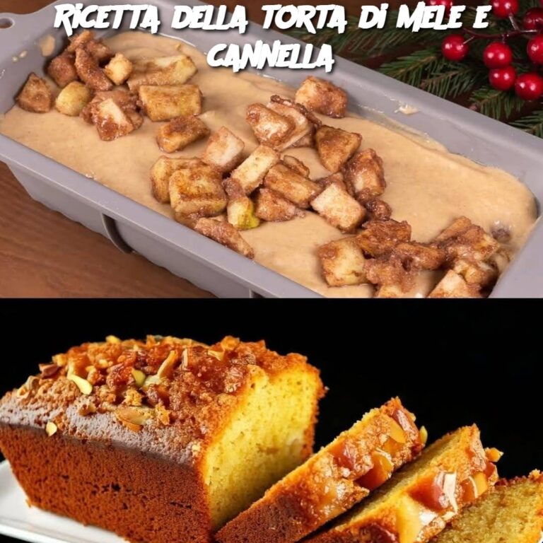 Ricetta della torta di mele e cannella