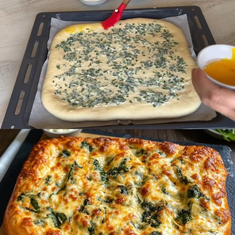 Pane agli spinaci e formaggio: una delizia saporita e al formaggio!