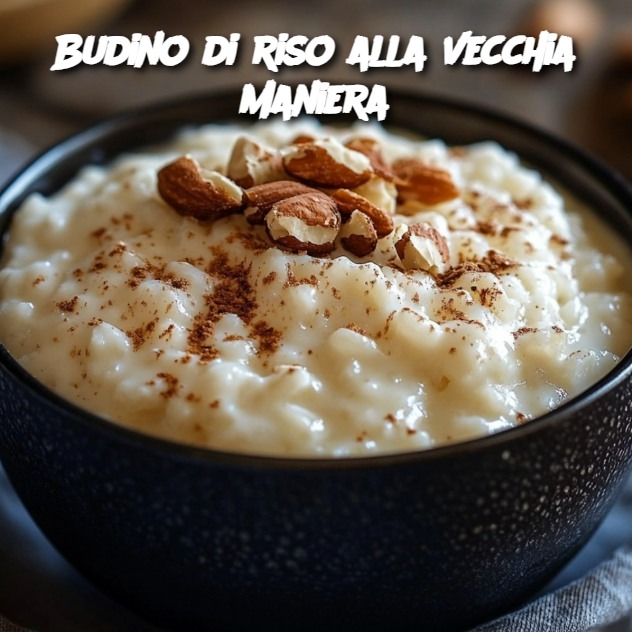 Budino di riso alla vecchia maniera