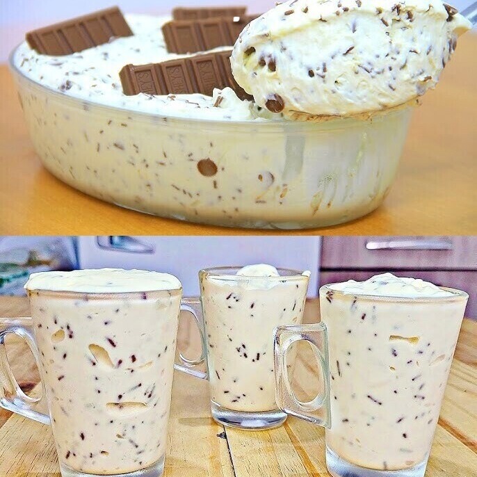 Attenzione, crema dipendenza, marshmallow crema in 4-5 minuti