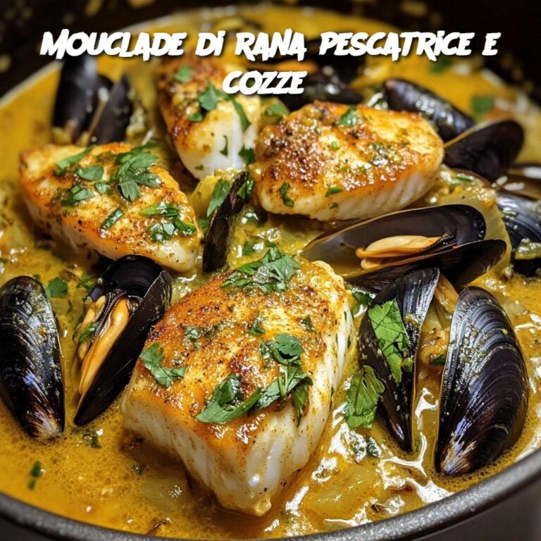 Mouclade di rana pescatrice e cozze