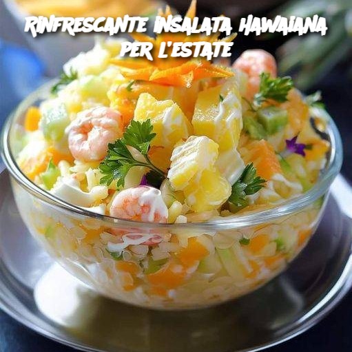 Rinfrescante insalata hawaiana per l’estate