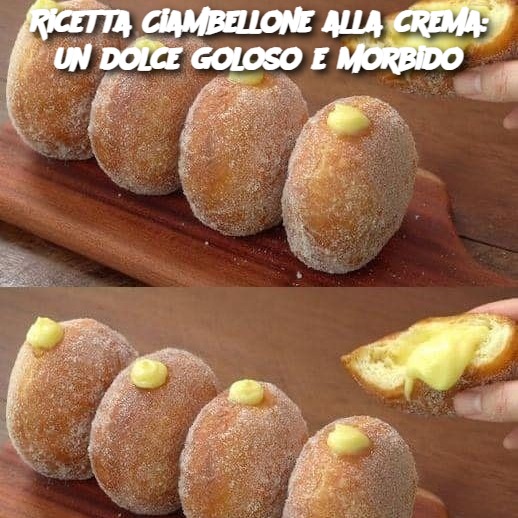 Ricetta Ciambellone alla crema: un dolce goloso e morbido