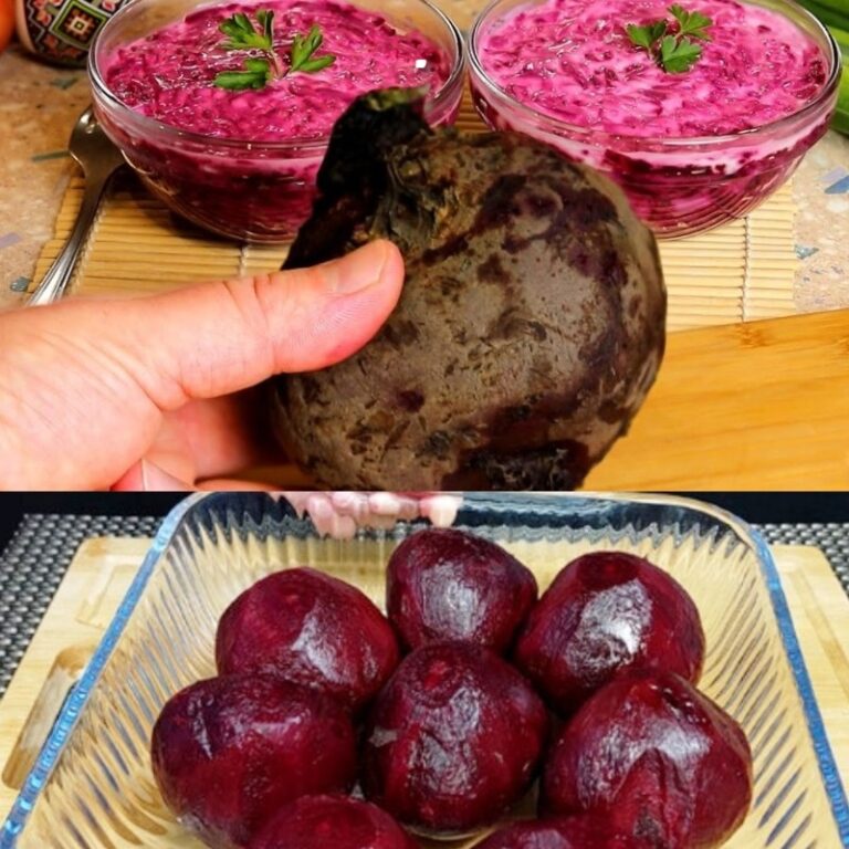 Il secondo giorno è ancora più buono. Ora compro le barbabietole molto più spesso: una ricetta per una nuova insalata sana