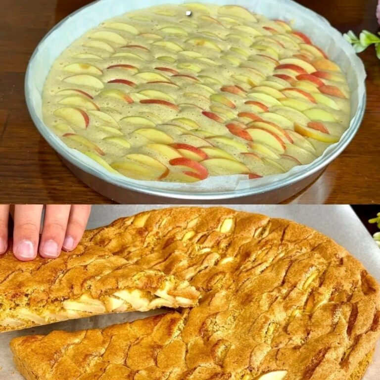 Mescolate tutto insieme e infornate. Torta di mele e avena facile e deliziosa! Senza farina