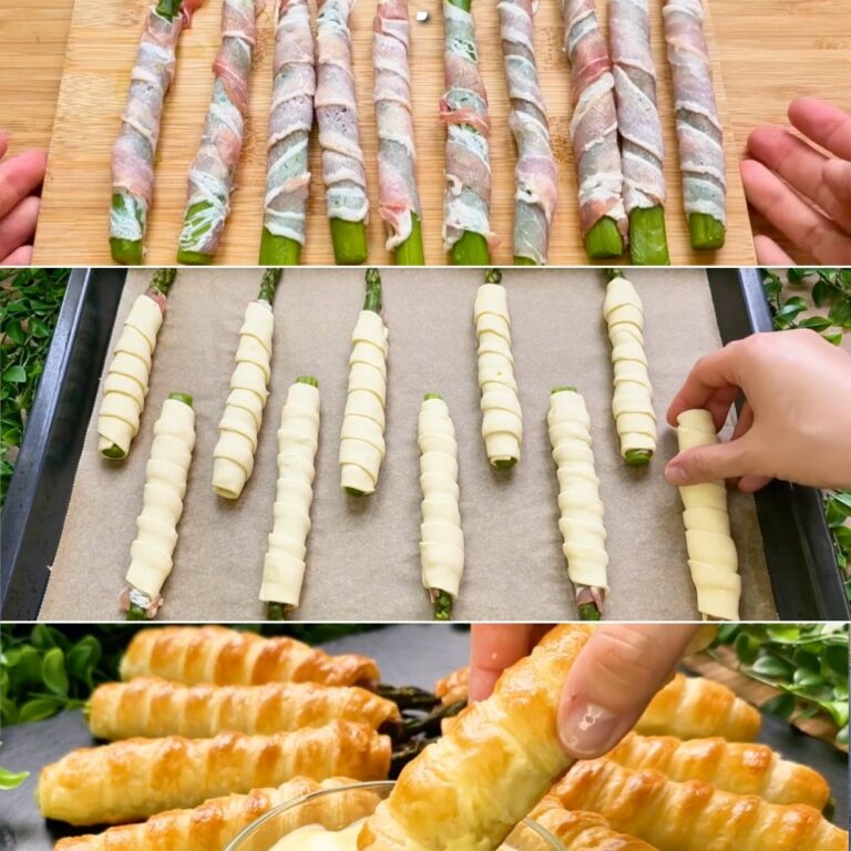 Bastoncini di asparagi di pasta sfoglia: la ricetta per preparare in poco tempo un antipasto gustoso