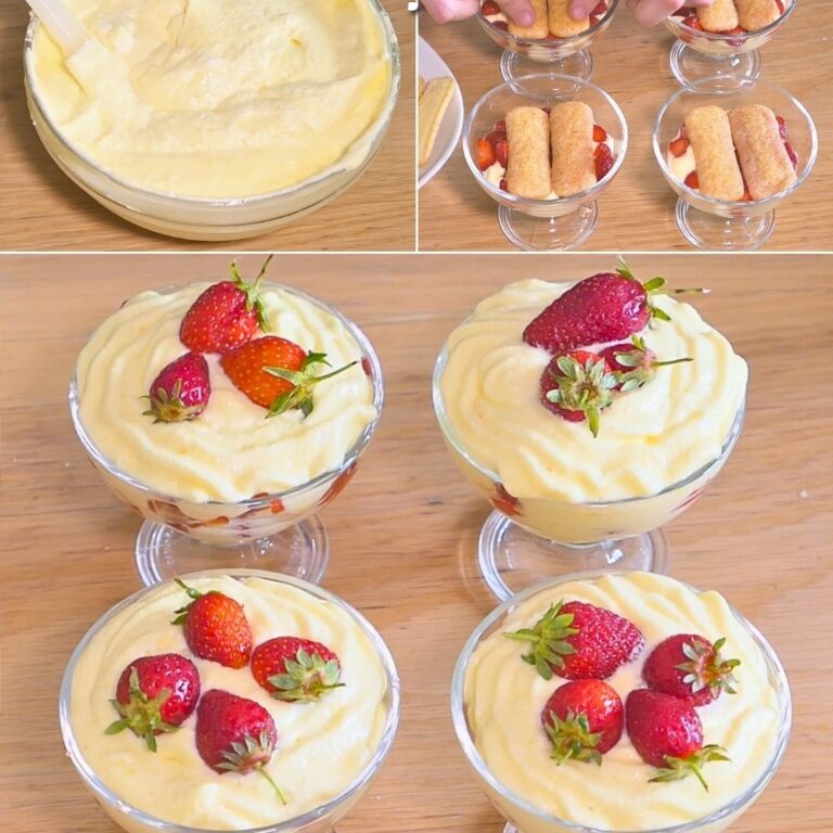 Coppette di tiramisù alle fragole: la ricetta per renderlo cremoso e delizioso
