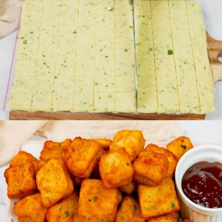 Frittelle quadrate di patate: croccanti e pronte in pochissimo tempo