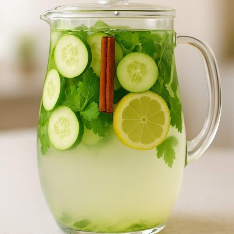 Acqua di cetriolo, limone e cannella: un rimedio naturale di cui il tuo corpo ti ringrazierà