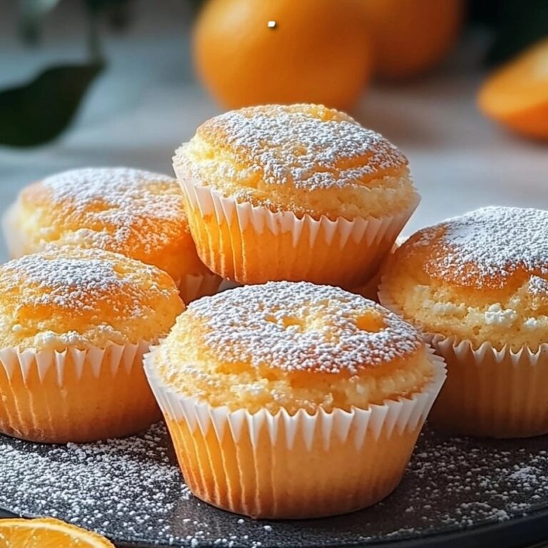 Muffin Ricotta e Arancia Profumati