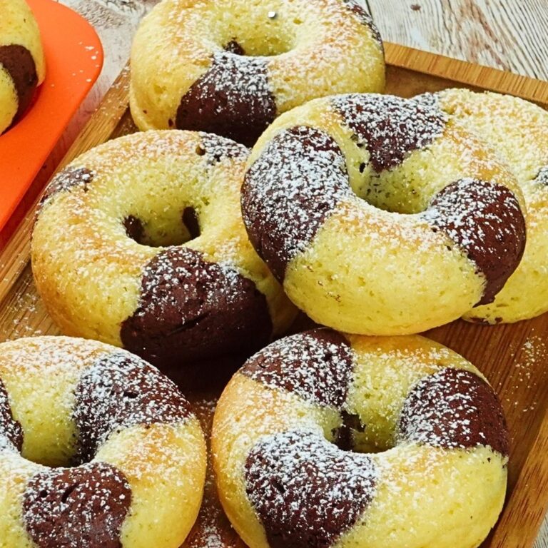 ciambelline bicolore,