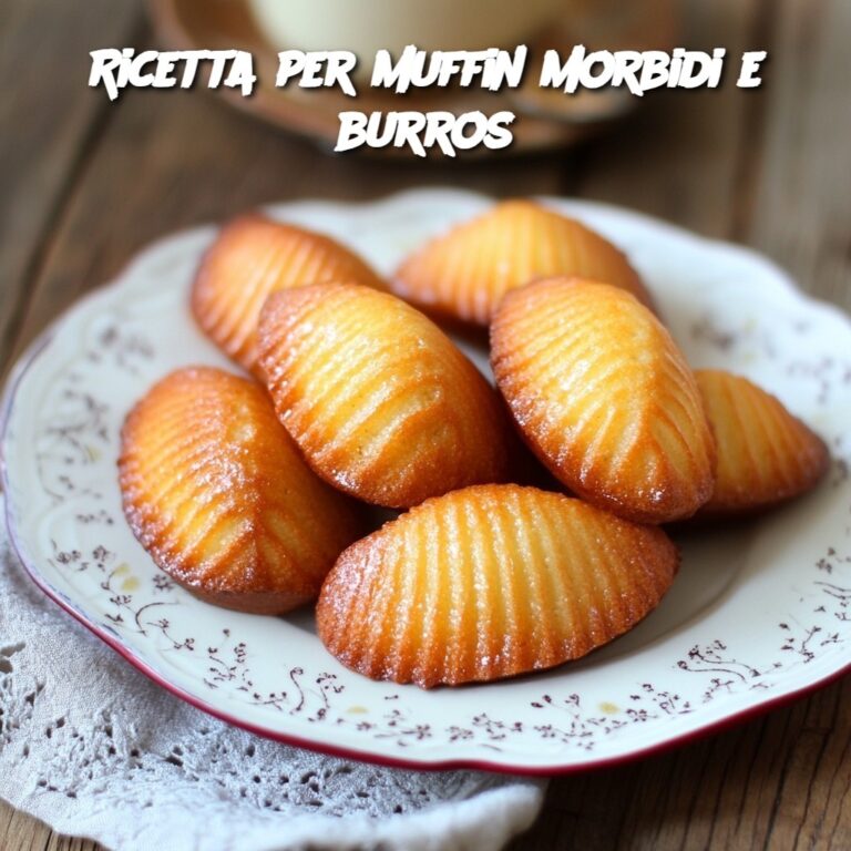 Ricetta muffin morbidi e burrosi