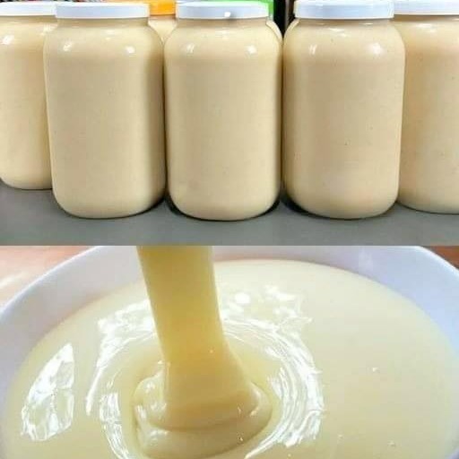 Latte condensato fatto in casa con 2 ingredienti: delizioso e conveniente