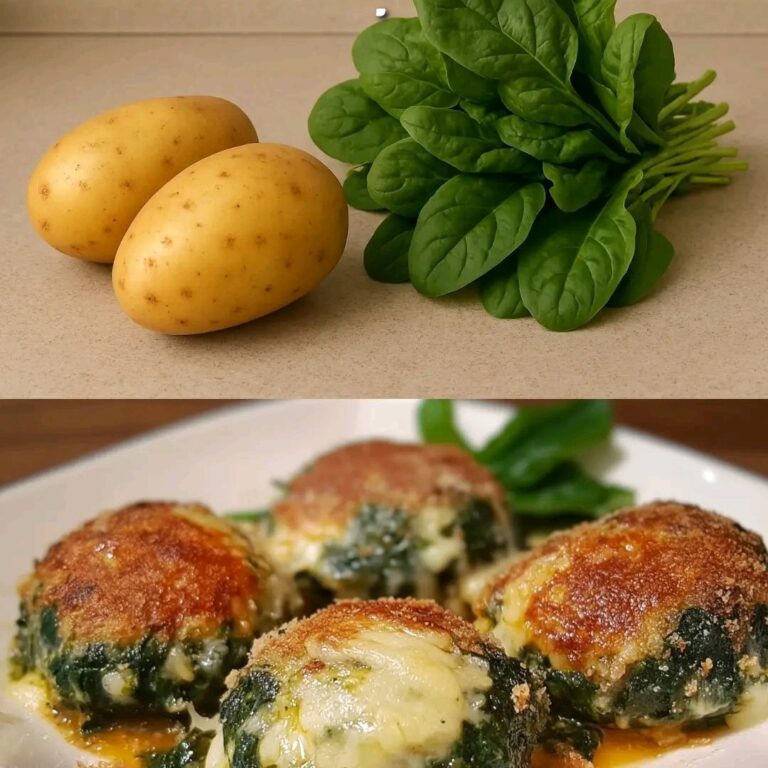 Questo sformato di spinaci e patate sarà pronto in pochi minuti! Polpette di spinaci al formaggio
