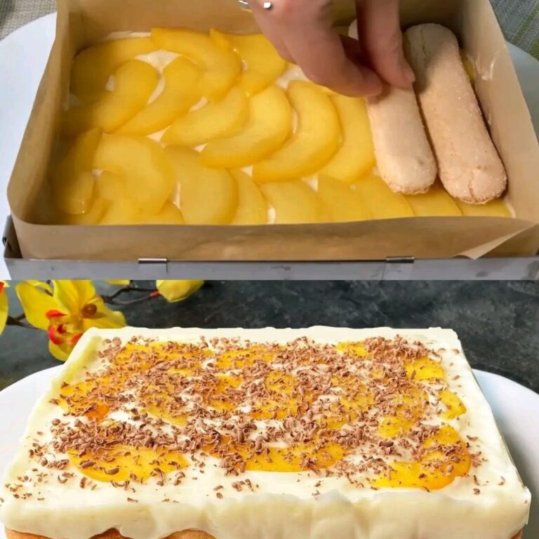 Budino di pesche: un dessert delizioso e cremoso