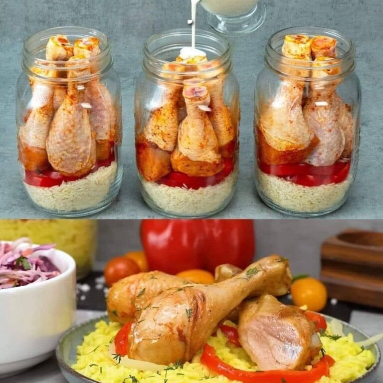 Niente piatti sporchi! Cosce di pollo in barattolo e la cena è pronta