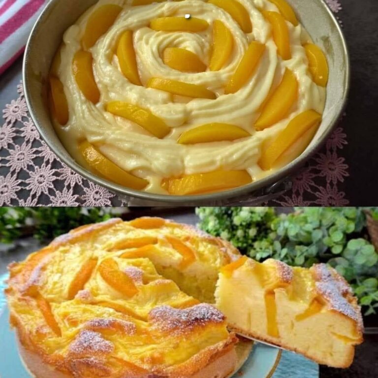 Questa torta la mangerete in 5 minuti! La torta di albicocche più deliziosa