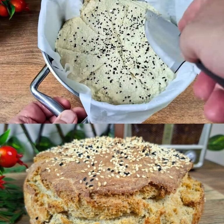 PREPARA IL PANE IN 3 MINUTI. Con questa ricetta non dovrai impastare, aspettare o dare forma all’impasto.