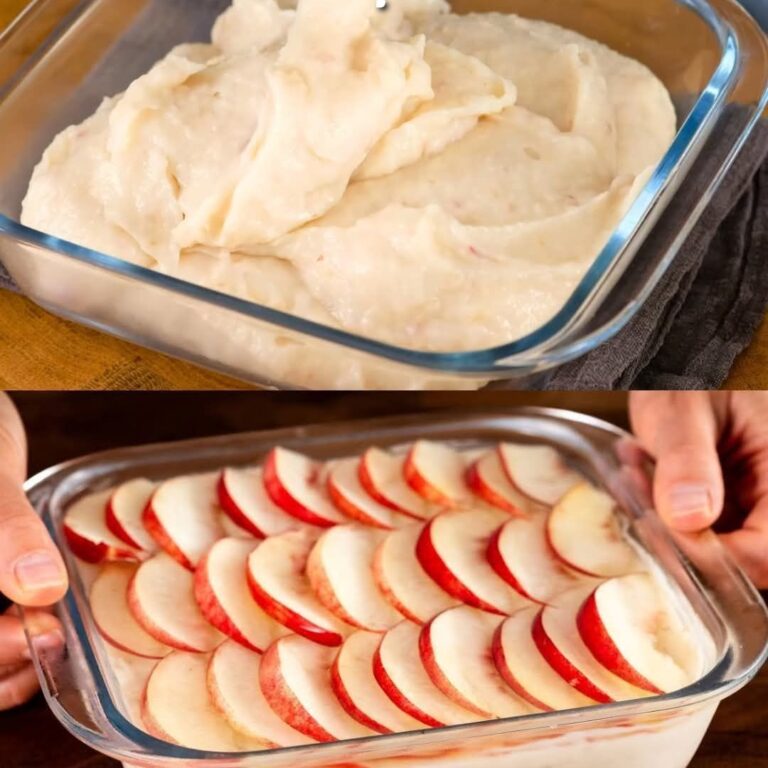 Solo latte e nettarine! Il dessert di frutta più delizioso in 10 minuti! Senza cottura!