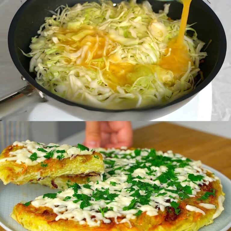Frittata di cavolo e verdure – un piatto sano e saporito
