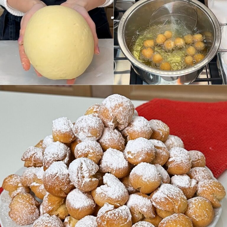 Le castagnole con ricotta