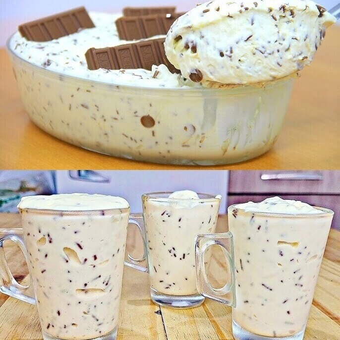 Attenzione, crema dipendenza, marshmallow crema in 4-5 minuti