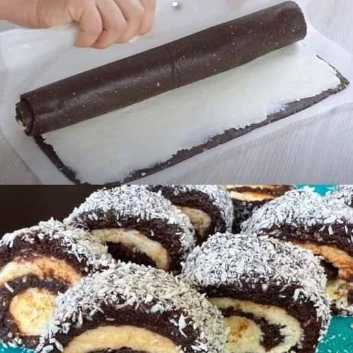 Rotolo Cheekless con Cocco e Cioccolato, il migliore dell’intero universo