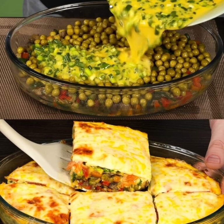 Sformato di zucchine e verdure con uova e mozzarella