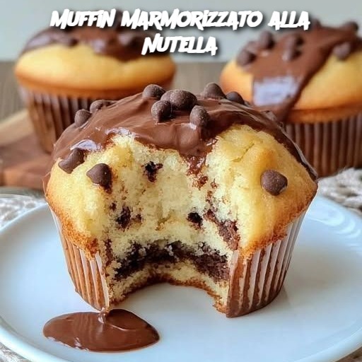 Muffin marmorizzato alla Nutella