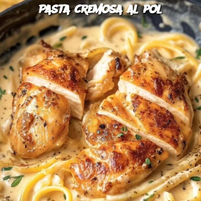 Pasta cremosa al pol