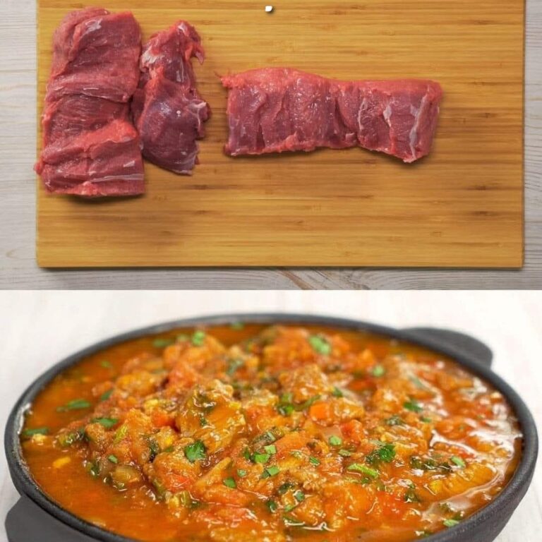 Spezzatino di vitello alla georgiana con verdure ed erbe aromatiche