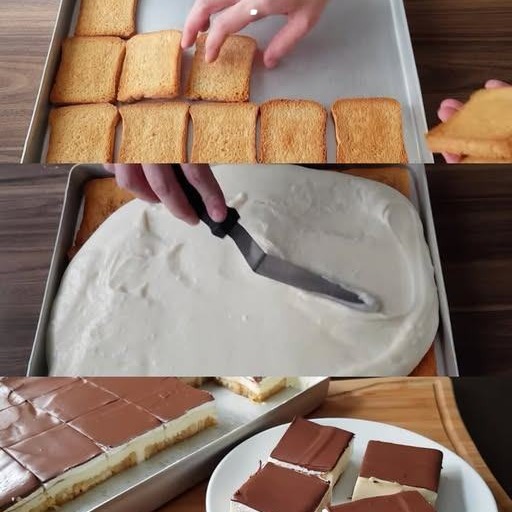 Si prepara con semplici fette biscottate e non ha bisogno di cottura. Lasciatela in frigo, il risultato è golosissimo! La ricetta