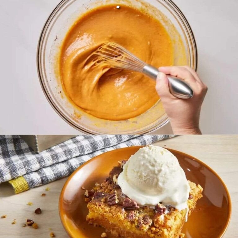 Torta di zucca speziata con panna montata e noci pecan croccanti