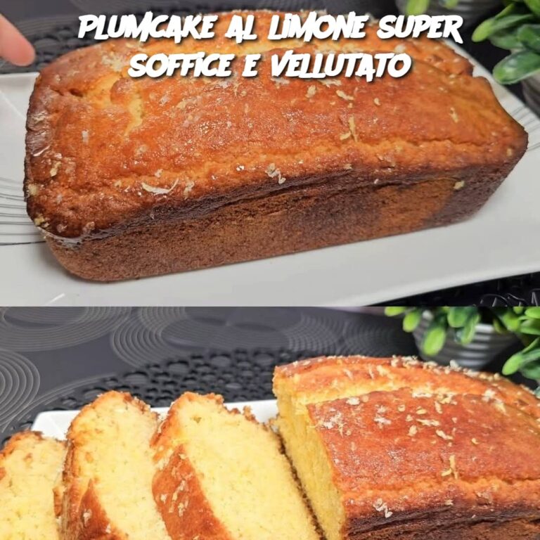 Plumcake al limone super soffice e vellutato