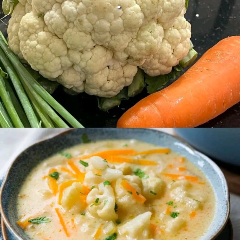 È così deliziosa che la preparo quasi tutti i giorni! Ricetta per una zuppa di cavolfiore sana
