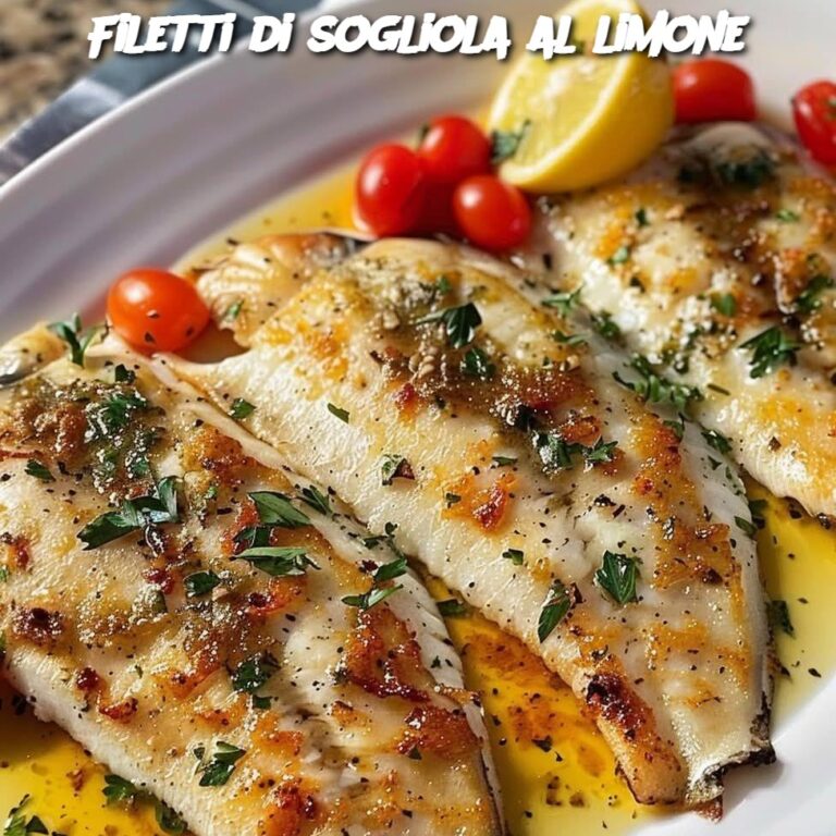 Filetti di sogliola al limone