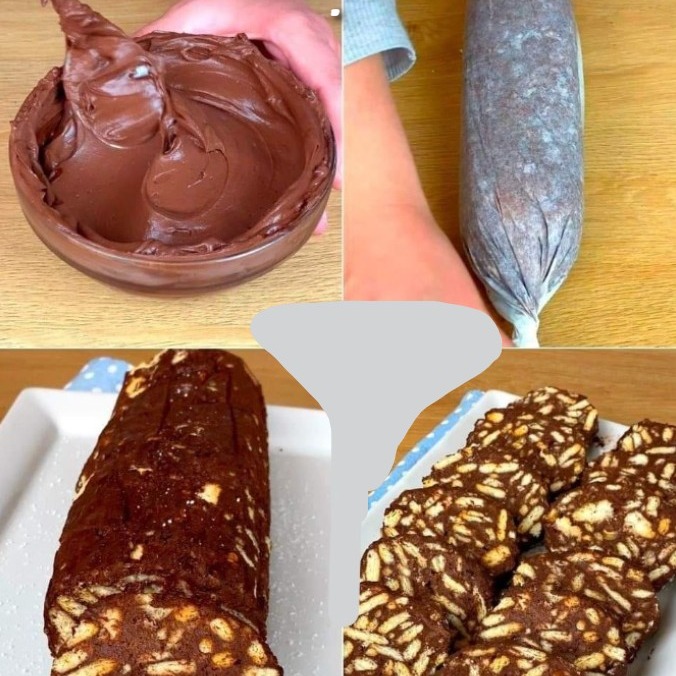 Salame di cioccolato senza uova e senza burro: la ricetta italiana che piacerà a tutti