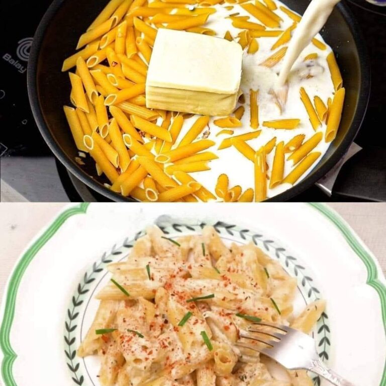 Nessuno avrebbe mai pensato che sarebbe stato così delizioso! Ricetta per la pasta facile, pronta in soli 2 minuti.