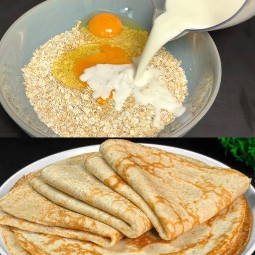 Ricetta per pancake di farina d'avena