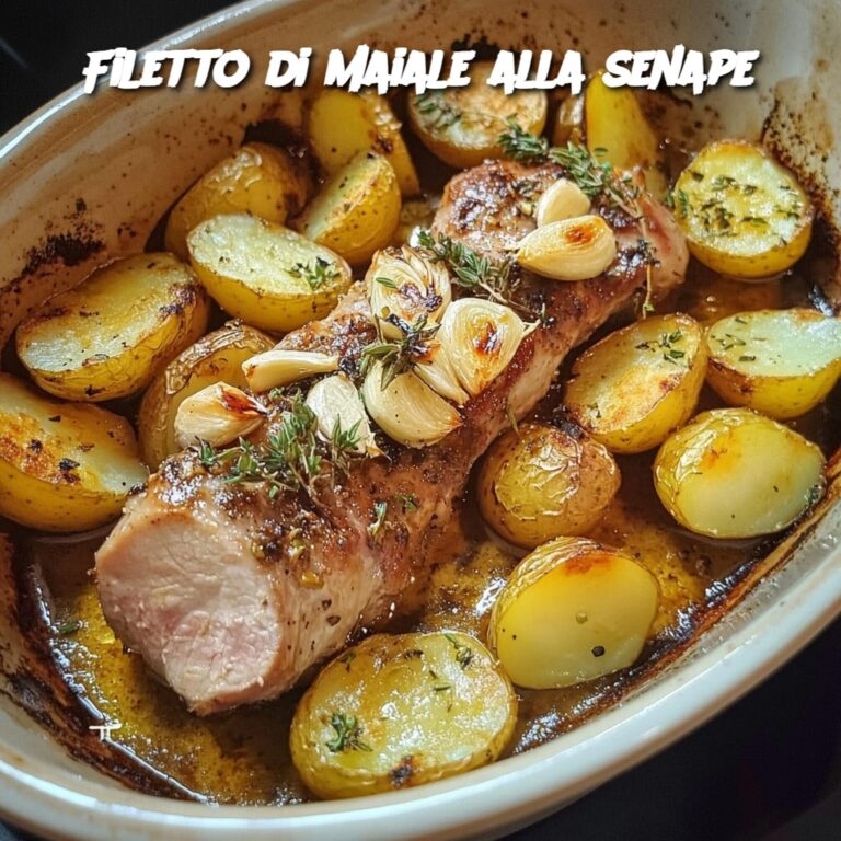 Filetto di maiale alla senape