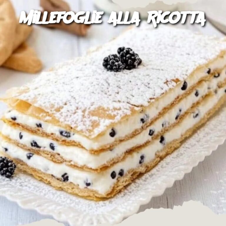 Millefoglie alla Ricotta