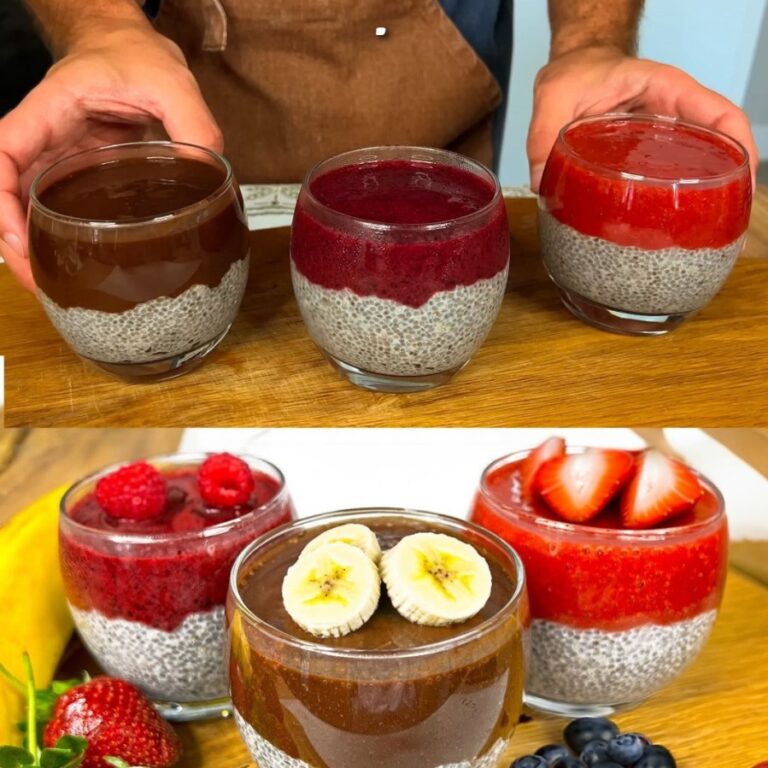 Budino di Chia in 3 varianti: una colazione sana e gustosa