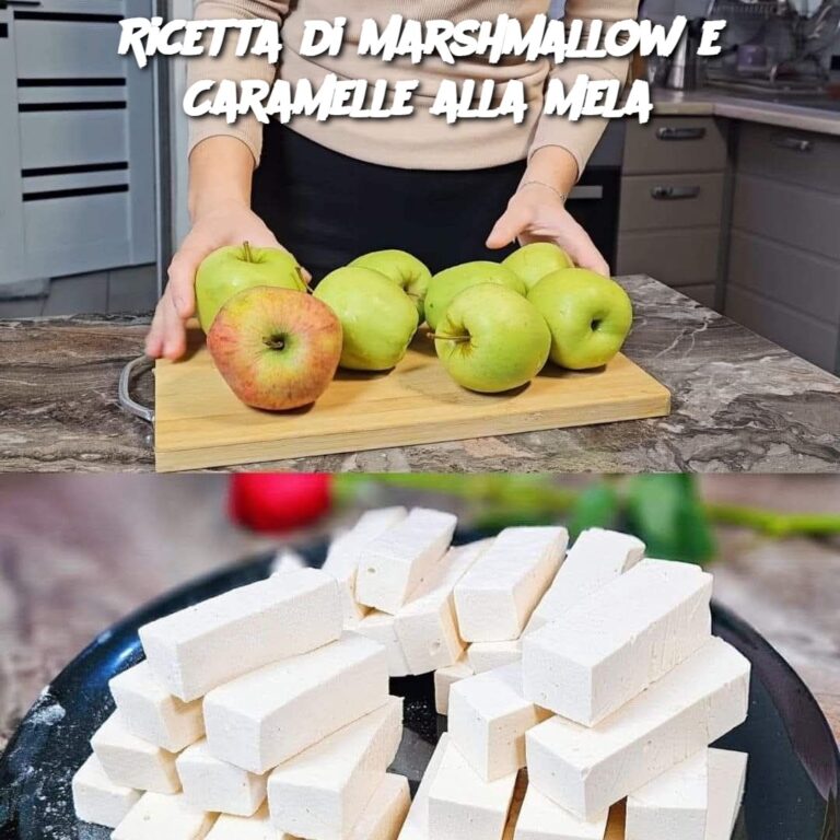 Ricetta di Marshmallow e Caramelle alla Mela