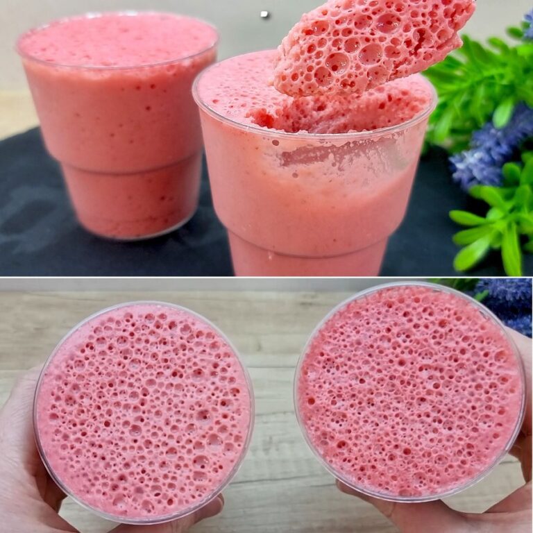 I bambini lo adorano! Delizioso, sano e rinfrescante dessert “Bubble gum”